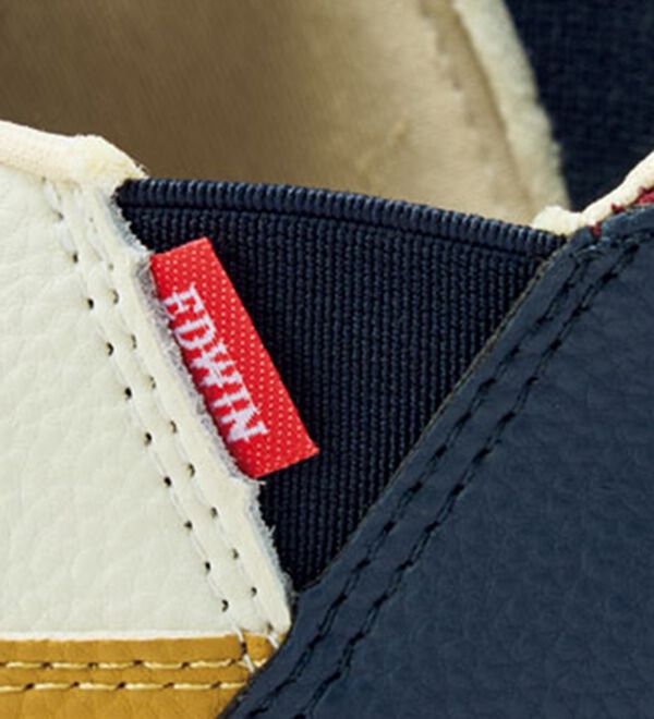 BELLUNA（ベルーナ）の「＜ＥＤＷＩＮ＞さっと履ける！牛床革エアソールスニーカー（スリッポン）」｜詳細画像