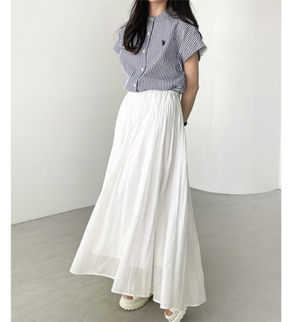 GeeRA（ジーラ）の「【ＵＳ．ＰＯＬＯ．ＡＳＳＮ】フレンチスリーブシャツ（シャツ）」｜詳細画像