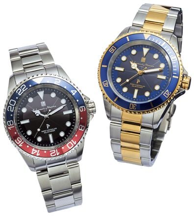 「＜サルバトーレマーラ＞電波ソーラー時計（メンズ腕時計）」