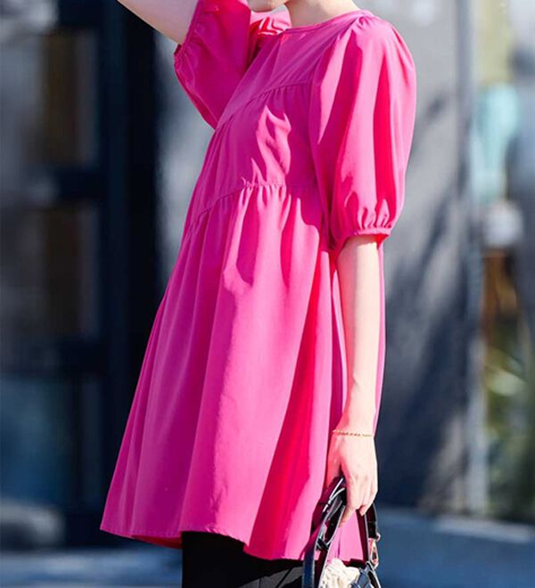 RANAN（ラナン）の「ひんやり！ななめティアードチュニック（チュニック）」｜詳細画像