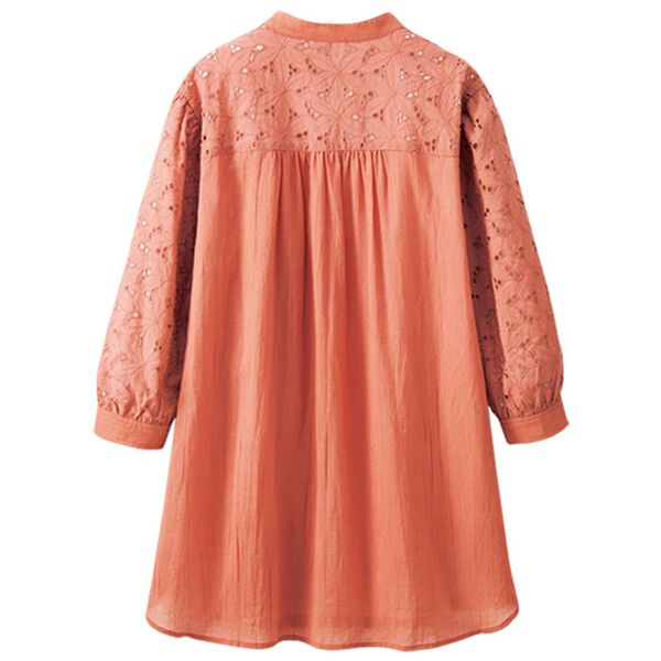 BELLUNA（ベルーナ）の「花柄刺しゅうレース切替チュニック（チュニック）」｜詳細画像