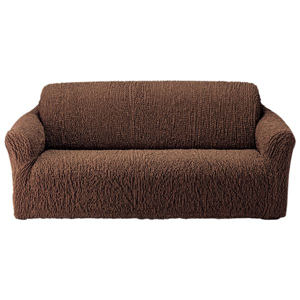 「抗菌防臭付タテヨコ伸縮フィット式ソファカバー（ソファーカバー）」｜チョコ