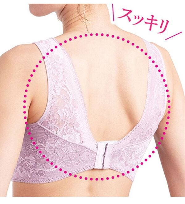 LAVIENNE（ラヴィエンヌ）の「ストレッチレースの次世代ラクブラ（ブラジャー）」｜詳細画像