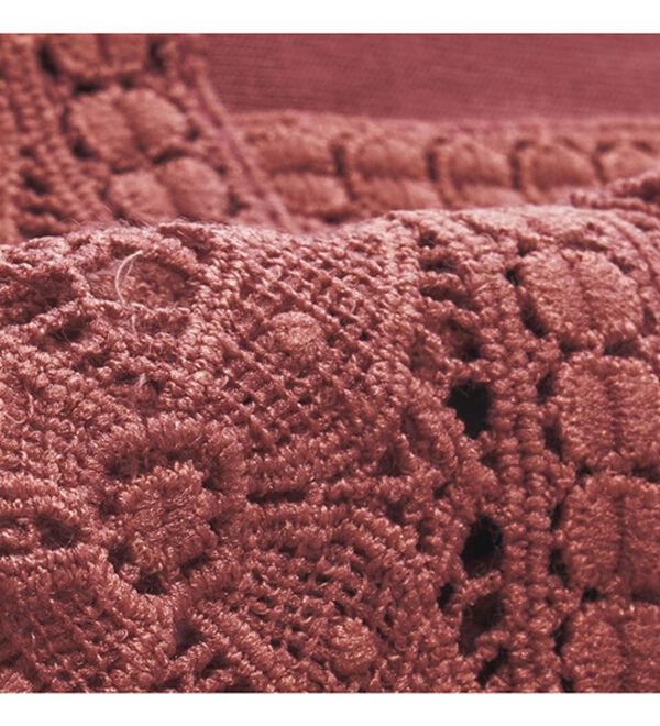 BELLUNA（ベルーナ）の「花柄レース使いデザインプルオーバー（カットソー）」｜詳細画像