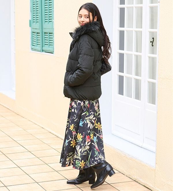 RANAN（ラナン）の「リアルファー付ダウンショートコート（ショートコート）」｜詳細画像