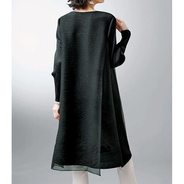 BELLUNA（ベルーナ）の「プリント切替重ねデザインプリーツチュニック（チュニック）」｜詳細画像