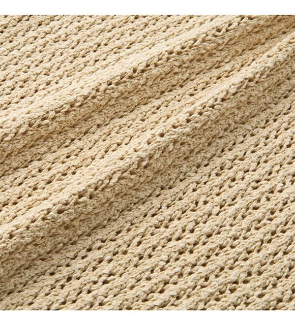 GeeRA（ジーラ）の「ミックスカラーメッシュニットトップス（ニット・セーター）」｜詳細画像