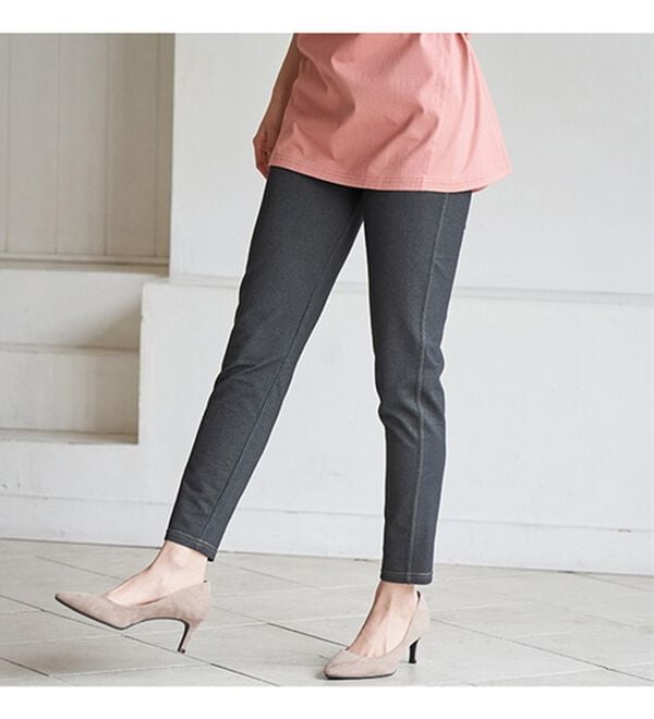 BELLUNA（ベルーナ）の「デニム調レギンス（スパッツ・レギンス）」｜詳細画像