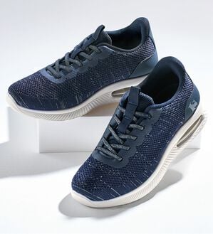 ルフラン（ルフラン）の「ラシーナコンフォート　立ったまま履ける４Ｅエアソールニットスニーカー（スニーカー）」｜詳細画像