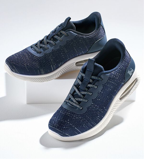 ルフラン（ルフラン）の「ラシーナコンフォート　立ったまま履ける４Ｅエアソールニットスニーカー（スニーカー）」｜詳細画像