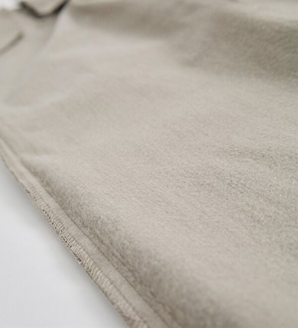 BELLUNA（ベルーナ）の「【選べる裏起毛】静電気防止！ヘリンボーンブーツカットパンツ（フルレングスパンツ）」｜詳細画像