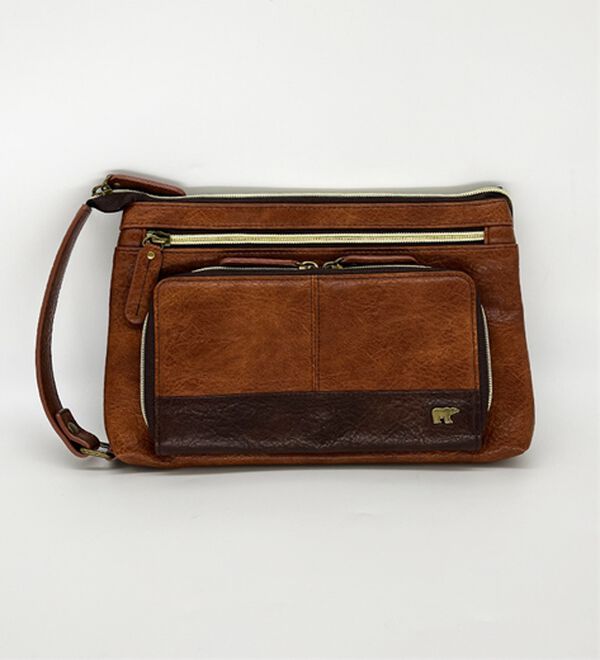 「＜ゴールデンベア＞多機能で便利なコンパクトショルダー（メンズショルダーバッグ）」｜詳細画像