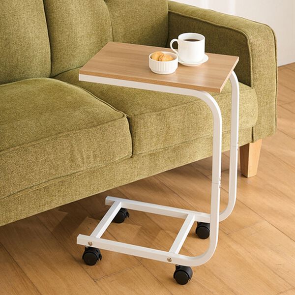 「ベッド・ソファサイドテーブル（リビング用品）」｜ホワイト
