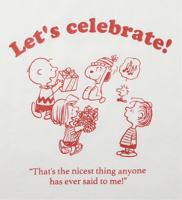 Viola e Viola（ヴィオラ エ ヴィオラ）の「【スペシャルコラボ】スヌーピーCelebrateTシャツ（Tシャツ）」｜詳細画像