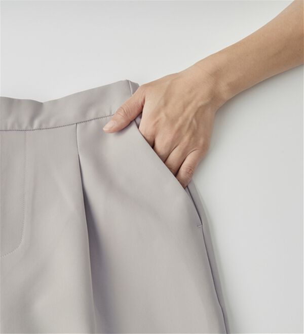 RANAN（ラナン）の「【２点セット】防シワ！ペプラムベストセットアップ（パンツスーツ）」｜詳細画像