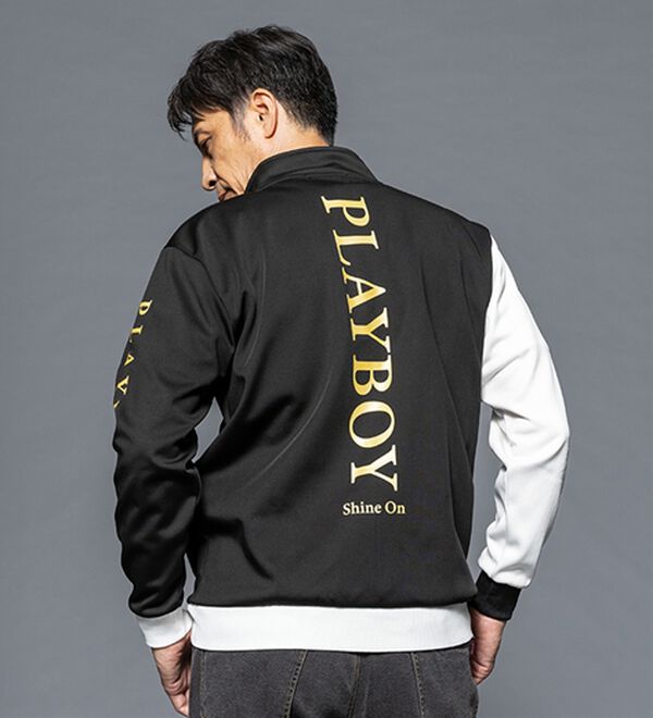 「＜プレイボーイ＞防風裏フリースストレッチジャケット（メンズジャケット）」｜詳細画像