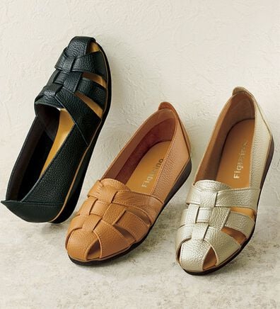 ルフラン（ルフラン）の「フィグリーノ　やわらかレザーのグルカパンプス（パンプス）」