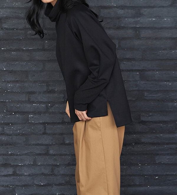 RANAN（ラナン）の「レイヤードデザインカットソー（カットソー）」｜詳細画像