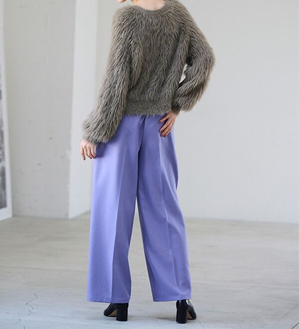 RANAN（ラナン）の「ロングフェザーシャギーニット（ニット・セーター）」｜詳細画像