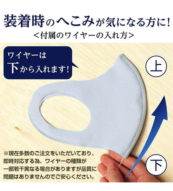 「日本製 冷感抗ウイルスＵＶ洗えるマスク（3枚組・15枚組・30枚組・45枚組）（衛生用品・マスク）」｜詳細画像