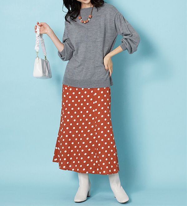 BELLUNA（ベルーナ）の「ふんわりカシミヤタッチニットプルオーバー（ニット・セーター）」｜詳細画像