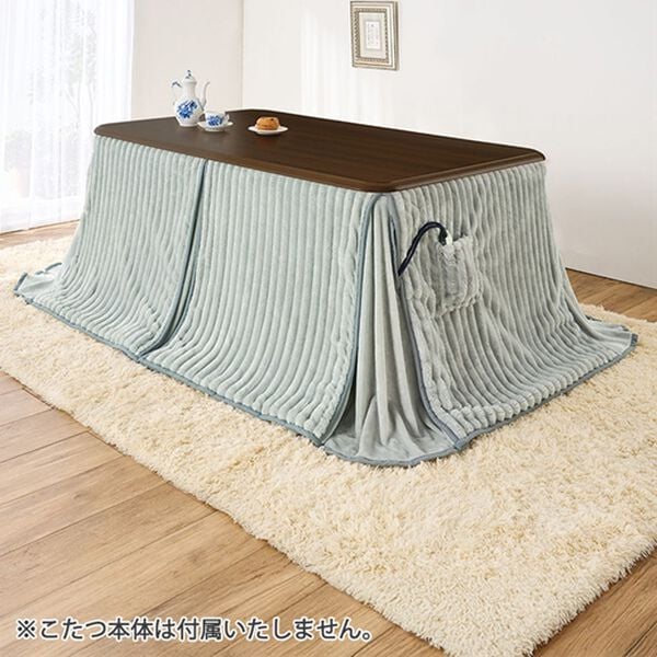 「ぽこぽこあったかダイニングこたつセット（こたつ布団）」｜詳細画像