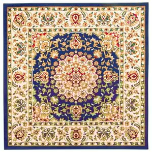 「２柄３色から選べる！お買得ウィルトン織カーペット（カーペット）」｜ペルシャネイビー