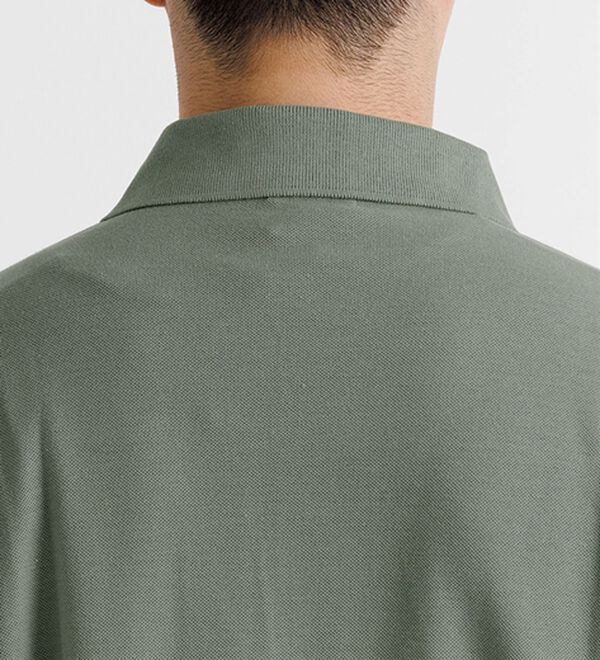 「＜アーノルド　パーマー＞ワンポイント刺しゅう鹿の子ポロシャツ（長袖・半袖）（メンズポロシャツ）」｜詳細画像