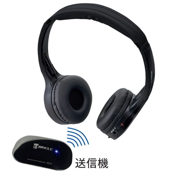 「コードレスヘッドホン「楽々聴くちゃん」（テレビ・オーディオ・カメラ機器）」｜詳細画像