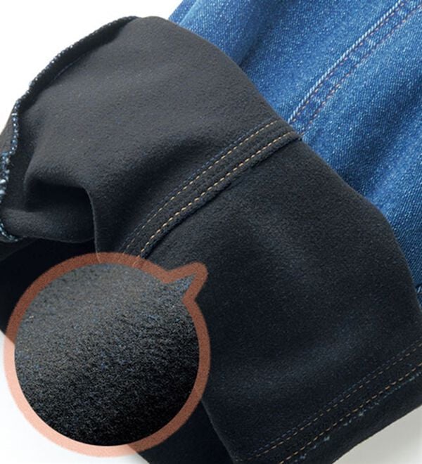 ルフラン（ルフラン）の「【３本組】Ｃ．Ｂ．Ｓ．ジーンズ裏フリース蓄熱パンツ（フルレングスパンツ）」｜詳細画像