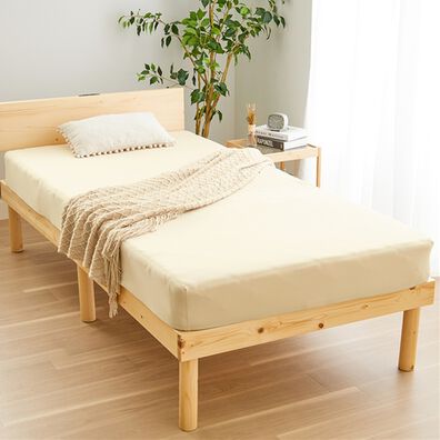 iellio（イエリオ）の「１年中使える吸水速乾のびのびシーツ＜抗菌防臭・ベッドシーツ・敷布団カバー・ボックスシーツ・ぴったり＞（敷布団カバー・シーツ）」