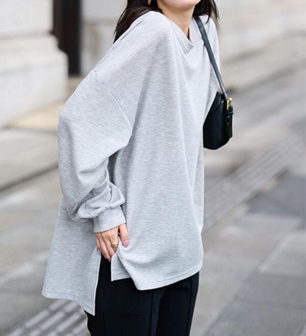 RANAN（ラナン）の「オーバーサイズスウェットＴ（カットソー）」｜詳細画像