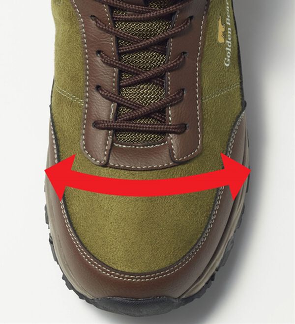 「＜ゴールデンベア＞防水設計シューズ（メンズスニーカー）」｜詳細画像