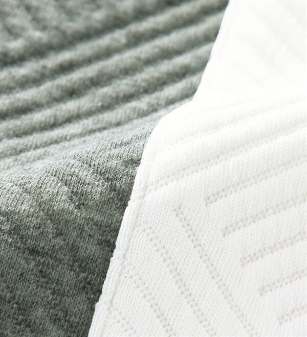 「＜ハッシュパピー＞ふくれジャカード切替Ｔシャツ（メンズＴシャツ）」｜詳細画像