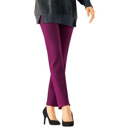 BELLUNA（ベルーナ）の「裏ベロアストレッチ素材レギンスパンツ（フルレングスパンツ）」