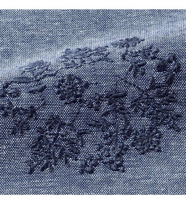 ルフラン（ルフラン）の「【３色組】ゆるパンツに合う刺しゅうブラウス（ブラウス）」｜詳細画像