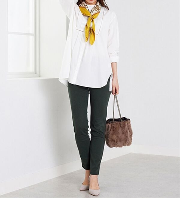 BELLUNA（ベルーナ）の「美ストレッチ素材レギンスパンツ（スパッツ・レギンス）」｜詳細画像