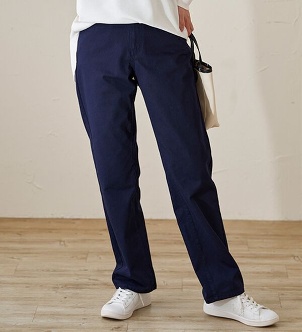 BELLUNA（ベルーナ）の「【ＰＯＬＯ　ＢＣＳ】綿チノパンツ（フルレングスパンツ）」｜詳細画像