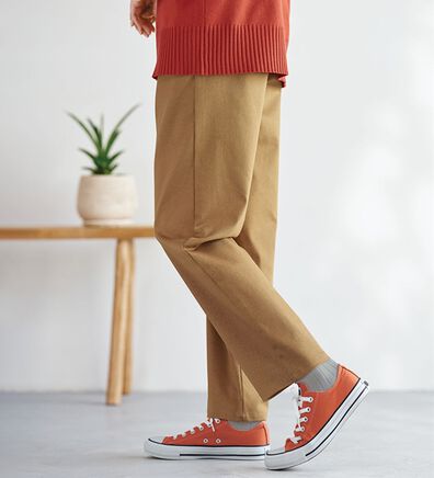 BELLUNA（ベルーナ）の「裏起毛あったかゆるスマートパンツ（フルレングスパンツ）」