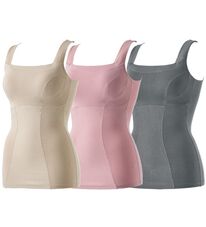 LAVIENNE（ラヴィエンヌ）の「【３色組】新・ラクピタボディインナー（ボディスーツ・シェイパー）」