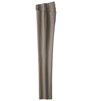 BELLUNA（ベルーナ）の「冷感ストレッチ美脚シルエットパンツ（フルレングスパンツ）」｜モカグレー