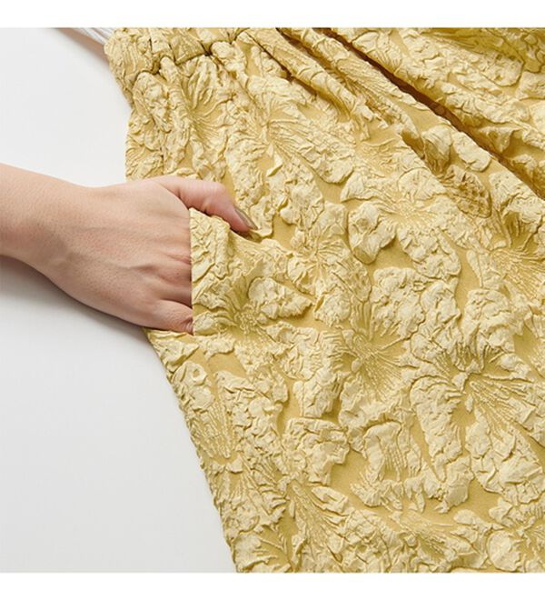 RANAN（ラナン）の「ジャカード素材ドッキングワンピース（ドッキングワンピース）」｜詳細画像