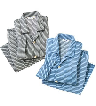 「【２着組】＜グンゼ＞ムレを軽減背中メッシュパジャマ（メンズルームウェア）」