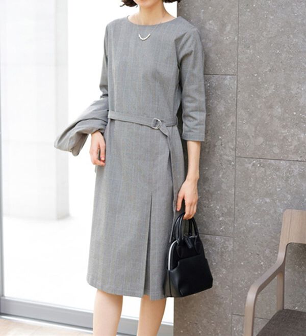 GeeRA（ジーラ）の「洗える！ストレッチカセットスーツ（その他ワンピース）」｜詳細画像