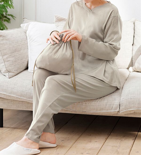 LAVIENNE（ラヴィエンヌ）の「旅行におすすめ！トラベルパジャマ（パジャマ・ルームウェア）」｜詳細画像