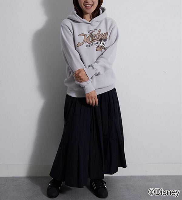 BELLUNA（ベルーナ）の「＜Ｄｉｓｎｅｙ＞【ミッキー】プリント裏起毛パーカー（パーカー）」｜詳細画像