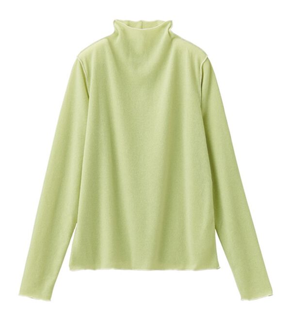 RANAN（ラナン）の「前後２ＷＡＹ！メロウ使いニットソーフリルプルオーバー（カットソー）」｜詳細画像