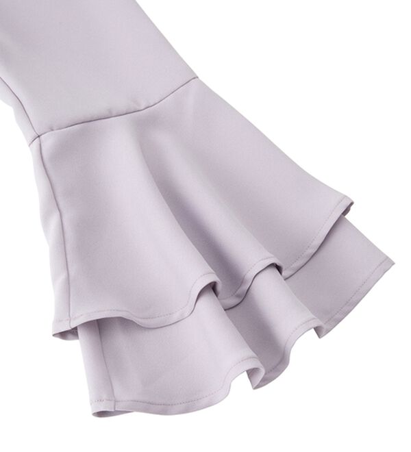 RANAN（ラナン）の「袖ペプラムデザイントップスセットアップ（セットアップ）」｜詳細画像