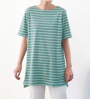 BELLUNA（ベルーナ）の「オーガニック超長綿１００％チュニック（チュニック）」｜詳細画像