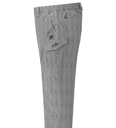 「＜フィラ＞裏フリースすっきりカーゴパンツ（メンズフルレングスパンツ）」